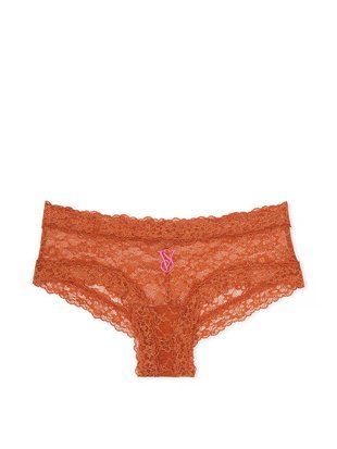 Трусики-чікі Victoria&rsquo;s Secret The Lacie Posey Lace Cheeky Panty, колір October Tormaline, розмір M 92280906 фото