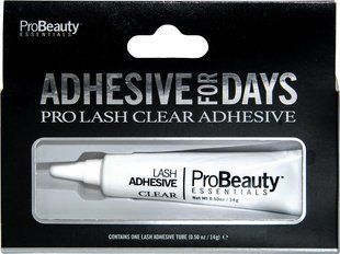Клей для накладних вій прозорий ProBeauty Essentials Adhesive for Days 14 г 27061 фото