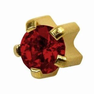 Стерильні сережки-голки Studex для проколу вух пістолетом R-101 Garnet 3 мм (пара) R-101 фото