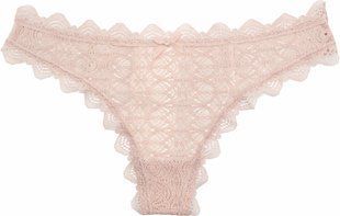 Трусики-стрінги жіночі Victoria's Secret Dream Angel Lace Thong (рожеві) (M) 95237260 фото
