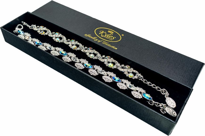Набір браслетів "Kaniza & Victorian" з кристалами Swarovski від Kyles Collection 3800 фото