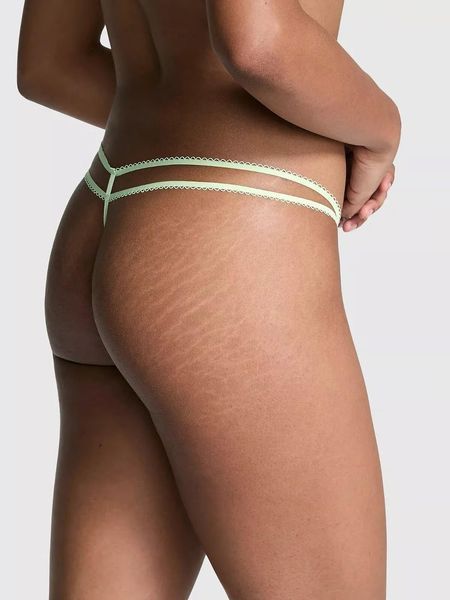 Комплект жіночої білизни Victoria's Secret PINK Wink (ліф + трусики-стрінги) - 38B / L 113055659 фото