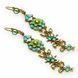 Длинные серьги "Enchanted Vintage" от Michal Negrin с бирюзовыми кристаллами Swarovski 26861 1 фото 1
