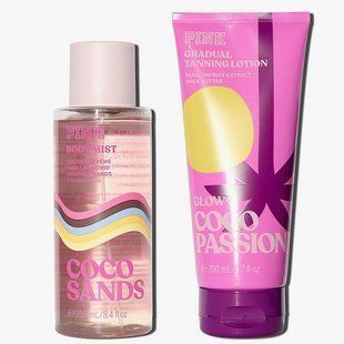 Набір для тіла Victoria&rsquo;s Secret Pink Coco Passion & Coco Sands (Спрей 250 мл + Лосьйон 400 мл) 94686 фото