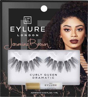 Багаторазові накладні вії Eylure London "Curly Queen" + клей 33324 фото
