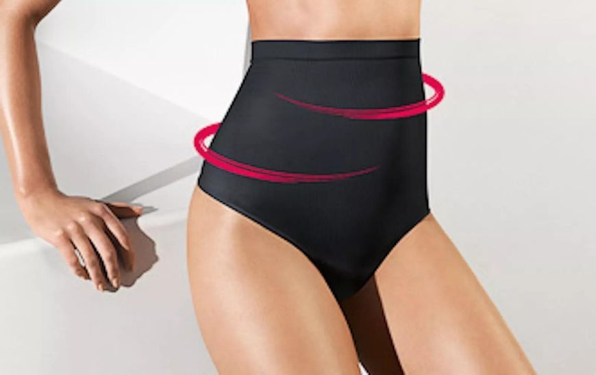 Трусики-танга женские Wolford Tanga High Waist, черный, размер L 98358887 фото