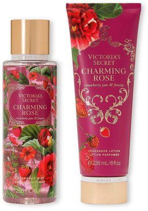 Набір для тіла Victoria&rsquo;s Secret Charming Rose (Спрей 250 мл + Лосьйон 236 мл) 05056 фото