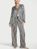 Сатиновая пижама Victoria's Secret Satin Long Pajama Set - размер M 20179 фото