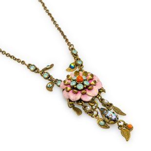 Кольє Michal Negrin "Барокова Фантазія" з бюрюзовими кристалами Swarovski 51900 2 фото