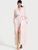 Халат Victoria's Secret Toasted Sugar Stripes Cotton Long Robe, М/L Білий/Коричневий 112975450 фото