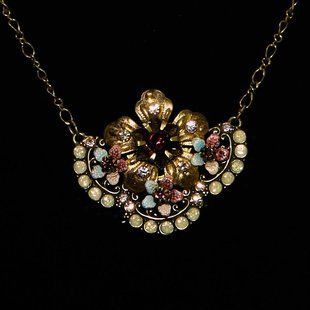 Кольє Michal Negrin "Венеціанський Карнавал" з кристалами Swarovski 26720 22 фото