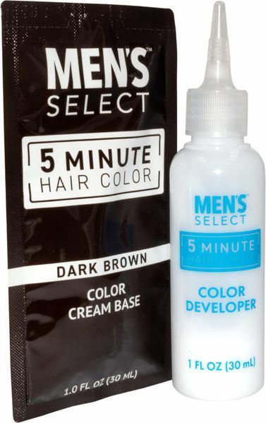 Мужская безаммиачная краска для волос Men's Select 5 Minute Hair Color (Dark Brown) 60 мл 72103 фото