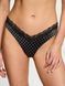 Комплект женского белья Victoria's Secret Very Sexy Black Dot (лиф 36D + трусики-стринги M) 114904405 фото 5