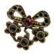 Каблучка "Рубіновий бант" від Michal Negrin з кристалами Swarovski 57330 фото 1