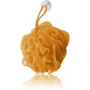 Мочалка для душу Donnamax Luscious Bath Exfoliating Body Sponge (гірчична) 00313 фото