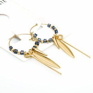 Сережки "Лазурний шарм" від Balabooste Paris 65406 фото