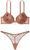 Комплект жіночої білизни Victoria's Secret Very Sexy Stardust Rose Gold (ліф 36C + трусики V-String M) 114712156 фото