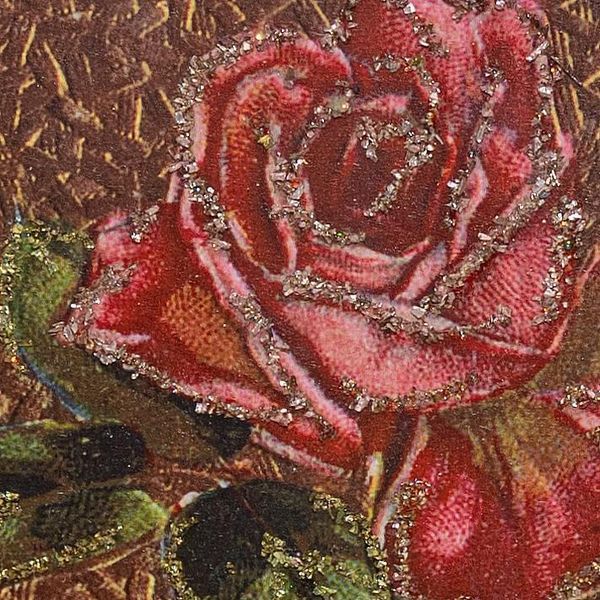 Картина с вышивкой бисером "Розы с Любовью" от Michal Negrin DSC_0677 фото