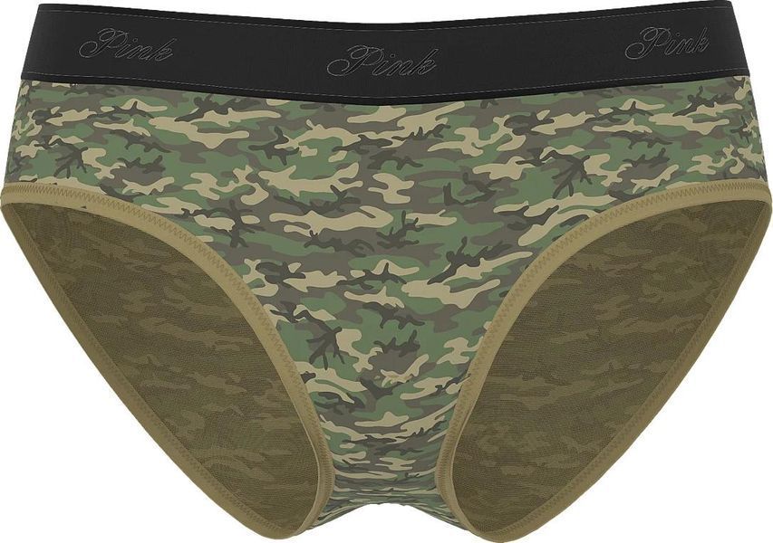 Комплект женского белья Victoria's Secret PINK Camo Print (лиф 36C + трусики Hiphugger M) 114684790 фото