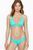 Раздельный купальник Victoria's Secret Swim бирюзовый (L, D80) 92201599 фото