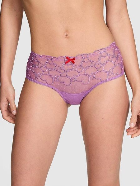 Комплект женского белья Victoria's Secret PINK Wink Grape Taffy (лиф 36C + трусики Cheeky M) 114535161 фото