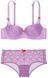 Комплект жіночої білизни Victoria's Secret PINK Wink Grape Taffy (ліф 36C + трусики Cheeky M) 114535161 фото
