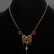Колье Michal Negrin "Кристальный Букет" с сиреневыми кристаллами и бусинами Swarovski 56900 44 фото 2