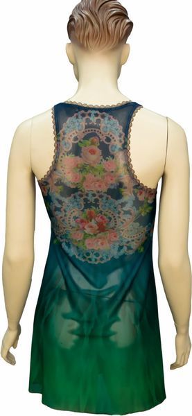 Плаття жіноче "Смарагдова фантазія" від Michal Negrin з кристалами Swarovski та мереживом, ручна робота (р-S) 91496915 фото