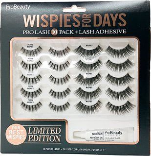 Набір накладних вій PRO BEAUTY ESSENTIALS Wispies ProLash 10 пар, Limited Edition 27022 фото