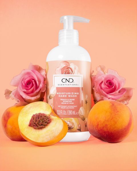Мыло для рук CND Scentsations Роза и персик 390 мл 972 фото