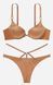 Комплект жіночої білизни Victoria's Secret Push-Up Cinnamon (ліф 38C + трусики танга L) 114012434 фото 1