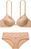 Комплект жіночої білизни Victoria's Secret Very Sexy Praline 38DD + бікіні XL Nude 114000277 фото