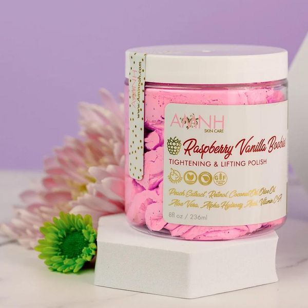 Сахарный скраб для тела "Raspberry Vanilla Boobies" Sugar Scrub 236 мл 68046 фото