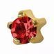 Стерильные серьги-иглы Studex для прокола ушей пистолетом M-107 Ruby 2 мм (пара) M-107 фото 1