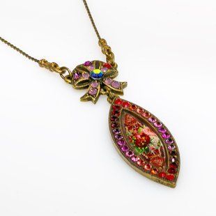 Вінтажне кольє від Michal Negrin "Східна Розкіш" з кристалами Swarovski 53730 фото