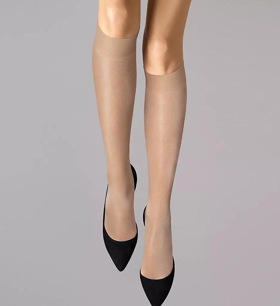 Гольфи жіночі Wolford Satin Touch 20 Knee Highs, cosmetic, розмір M 54521 фото