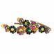 Сережки-кільця Michal Negrin "Нічна веселка" з кристалами Swarovski, 35 мм 100-121772 фото 2
