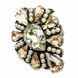 Каблучка "Королівське сяйво" від Michal Negrin з великими кристалами і перлинами Swarovski 57600 фото 1